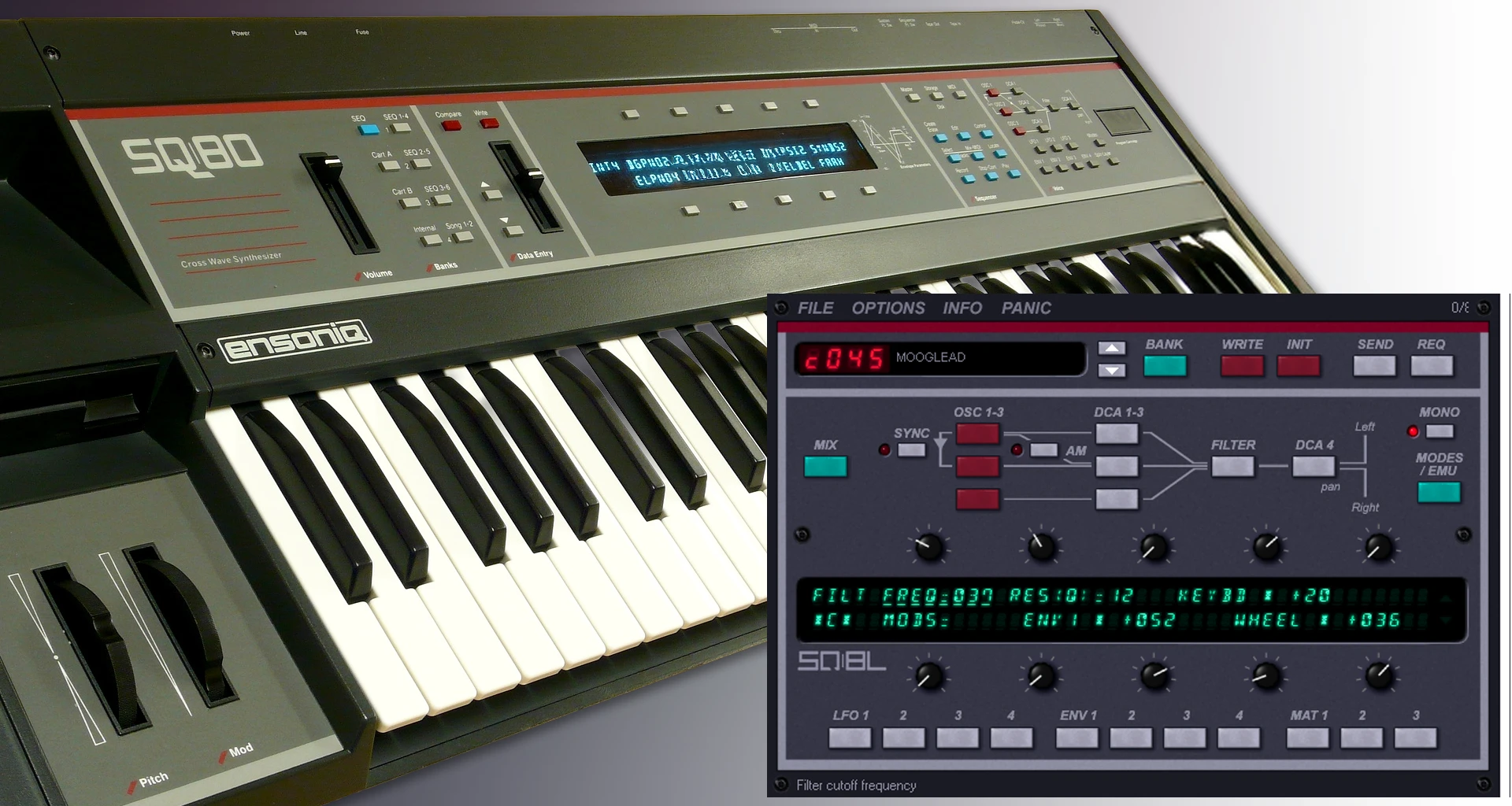 SQ8L 64bit saca del baúl de los recuerdos el SQ-80 de Kullmann y le añade zoom y más voces