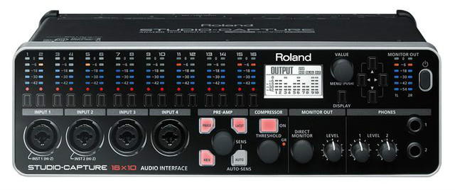 Roland presenta el interface de audio Studio Capture en Winter NAMM 2013