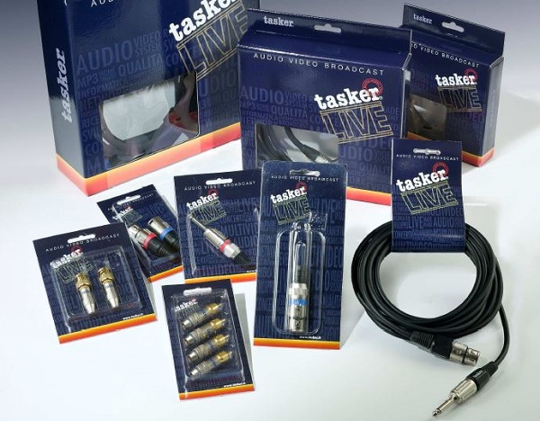 Tasker LIVE, gama de cableados de calidad para aplicaciones de audio