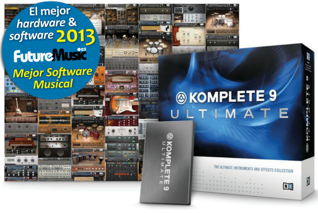 FutureMusic.es ha elegido a Native Instruments Komplete 9 Ultimate como el Mejor Software Musical de 2013
