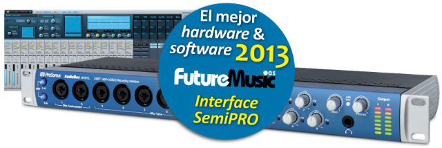 FutureMusic.es ha elegido a PreSonus Audiobox 1818VSL como el Mejor Interface SemiPRO para grabación de 2013  
