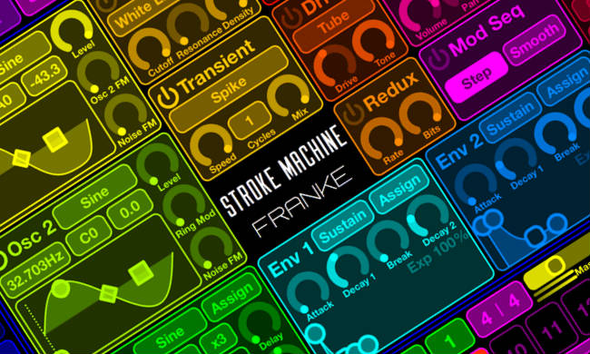 Stroke Machine promete una gran flexibilidad para crear nuevos grooves y ritmos desde Apple iPad