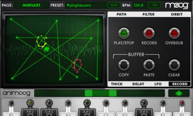 Murciélago dígito No lo hagas Descarga gratis el sinte app Moog Animoog para iPhone durante NAMM Show  2014 - Future Music - SONICplug | Tecnología musical y sonido