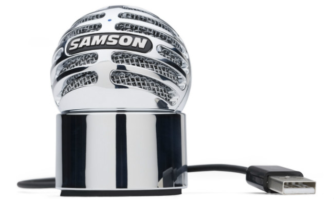 Original, lustroso y diferente: Samson Meteorite es un micro condensador USB