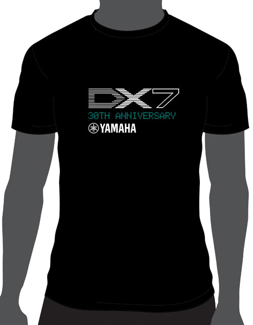 Camiseta Yamaha DX7 30 Aniversario de edición limitada  