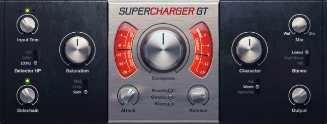 La operación de NI Supercharger GT es sencilla, gracias a su panel gráfico con un inmenso knob central, aunque provee mucho más control si lo necesitas