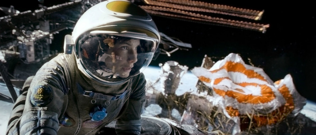 La Doctora Ryan Stone (Sandra Bullock) es la protagonista absoluta de Gravity 