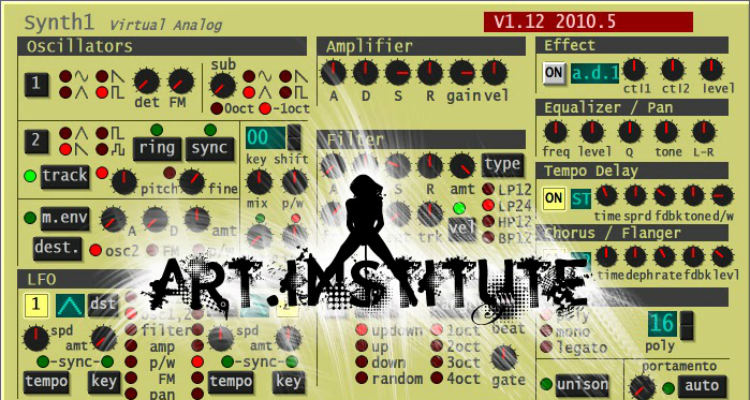 Art Institute: no te pierdas este banco de sonidos gratis para Synth1... ¡enormes sonidos tipo Daft Punk y más!